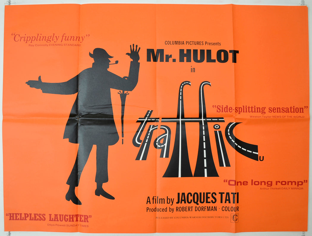 Trafic  (a.k.a. Traffic)  Original Quad Poster - Film Poster - Movie Poster 