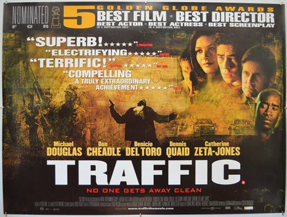 Traffic - Original Quad Poster - Film Poster - Movie Poster