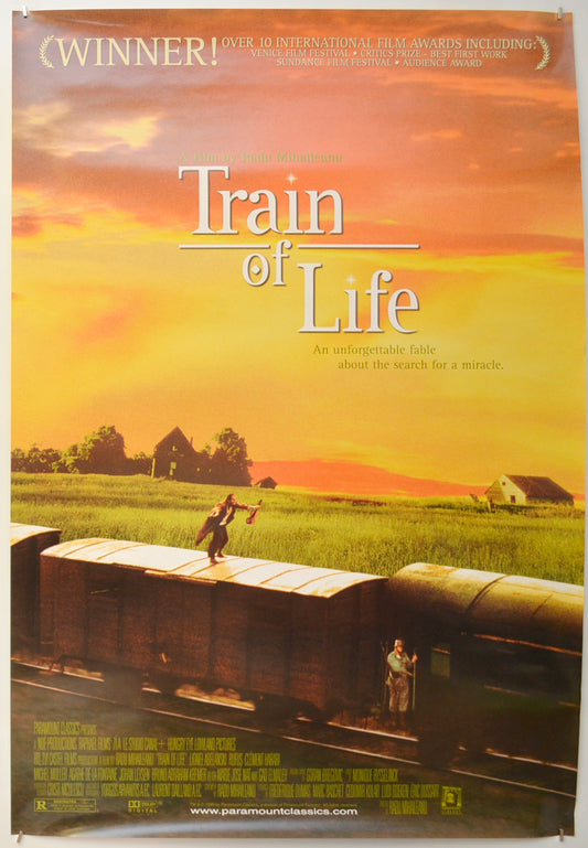 Train Of Life Original One Sheet Poster - Film Poster - Movie Poster