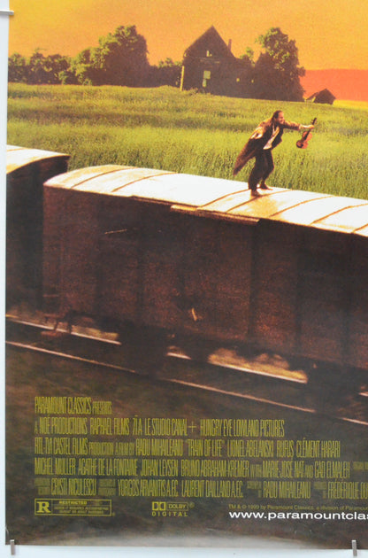 TRAIN OF LIFE (Bottom Left) Cinema One Sheet Movie Poster 