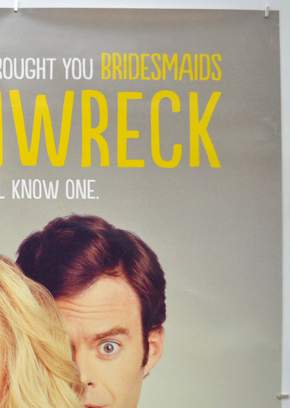 TRAINWRECK (Top Right) Cinema One Sheet Movie Poster 