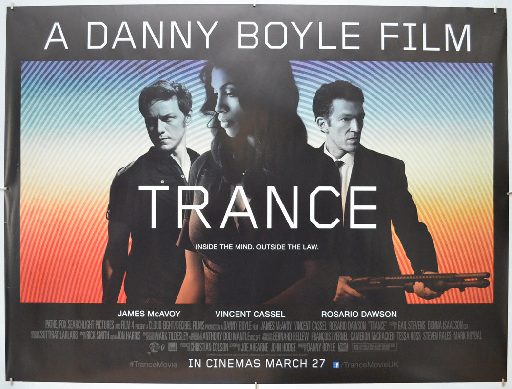 Trance Original Quad Poster - Film Poster - Movie Poster  