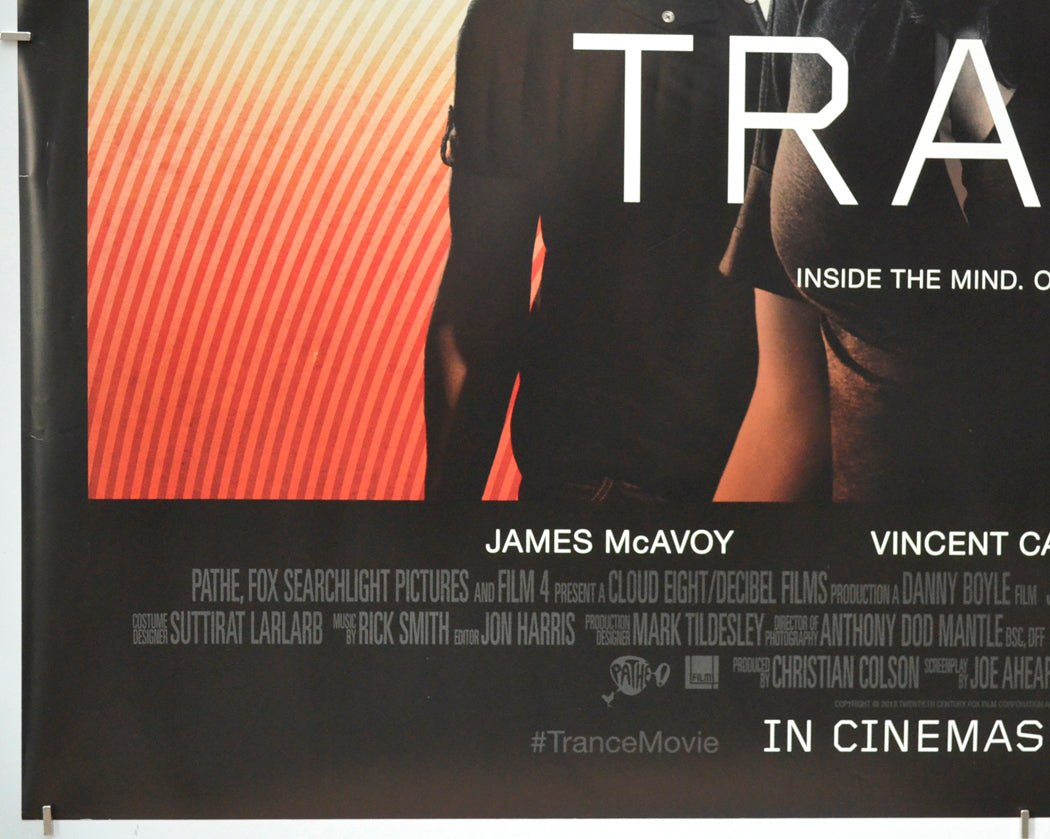 TRANCE (Bottom Left) Cinema Quad Movie Poster 