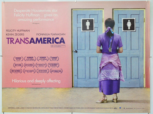 Transamerica - Original Quad Poster - Film Poster - Movie Poster