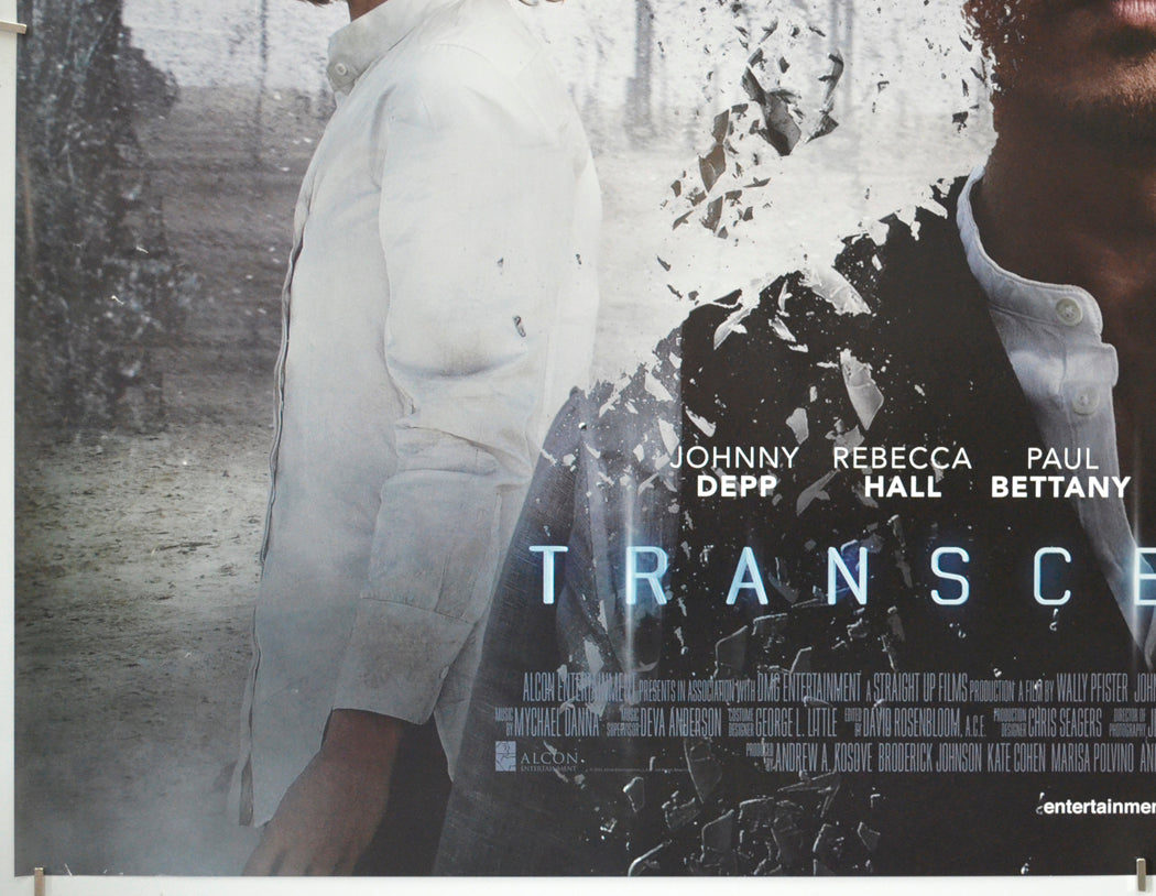 TRANSCENDENCE (Bottom Left) Cinema Quad Movie Poster 