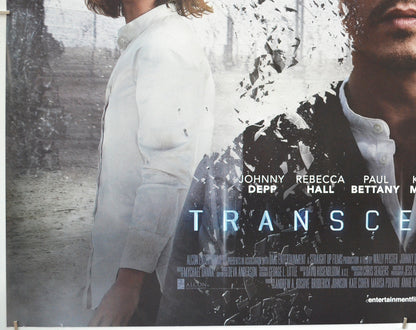 TRANSCENDENCE (Bottom Left) Cinema Quad Movie Poster 