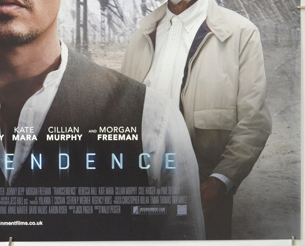 TRANSCENDENCE (Bottom Right) Cinema Quad Movie Poster 