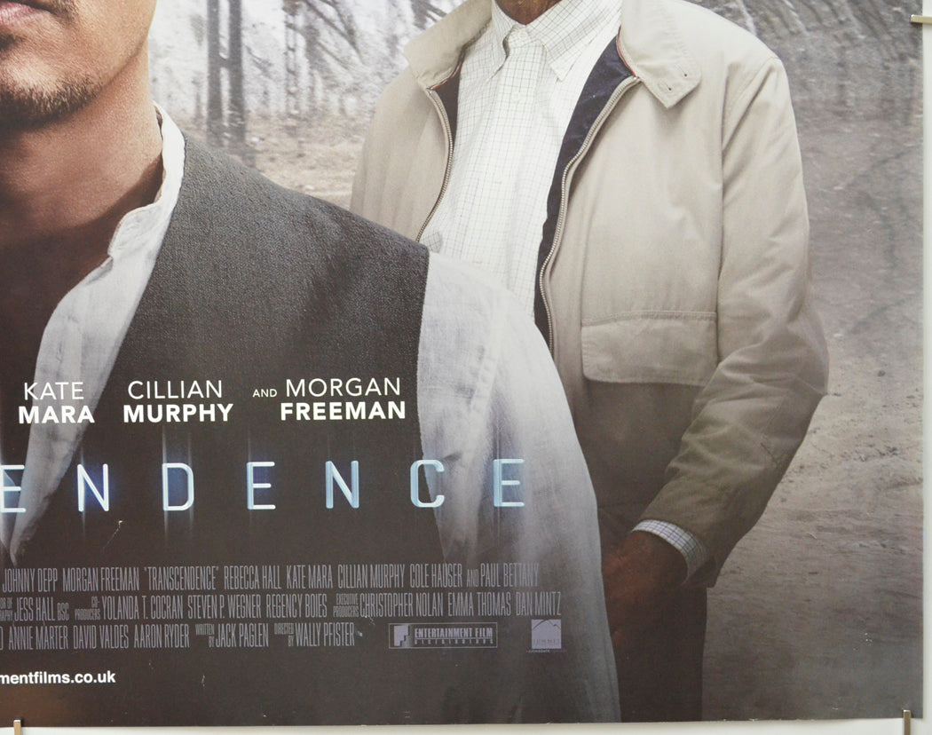 TRANSCENDENCE (Bottom Right) Cinema Quad Movie Poster 