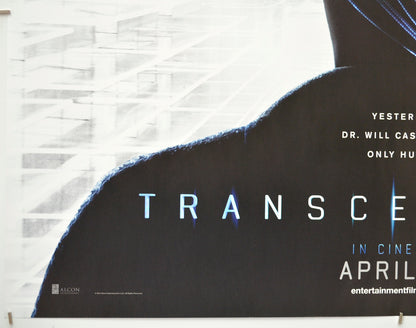 TRANSCENDENCE (Bottom Left) Cinema Quad Movie Poster 