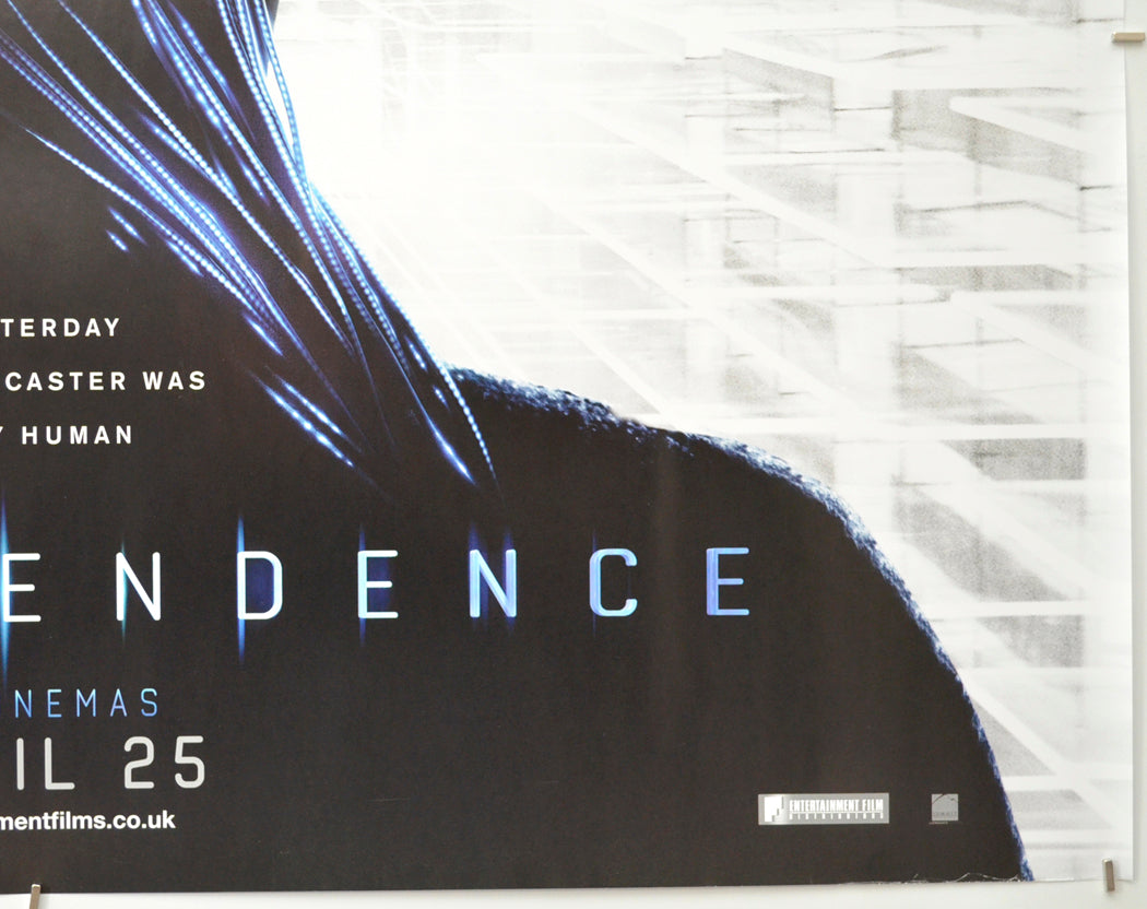 TRANSCENDENCE (Bottom Right) Cinema Quad Movie Poster 