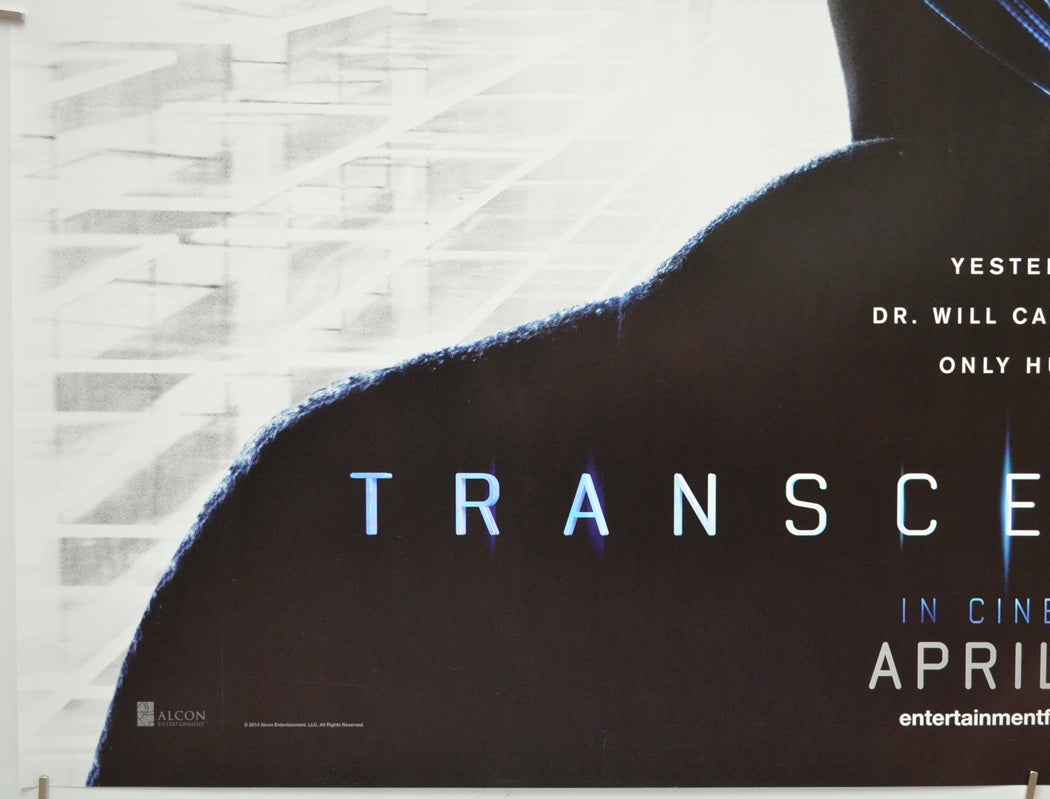 TRANSCENDENCE (Bottom Left) Cinema Quad Movie Poster 