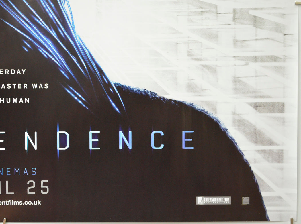 TRANSCENDENCE (Bottom Right) Cinema Quad Movie Poster 