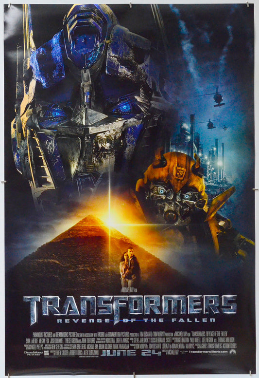 Transformers 2 : Revenge Of The Fallen - Original One Sheet Poster - Film Poster - Movie Poster 