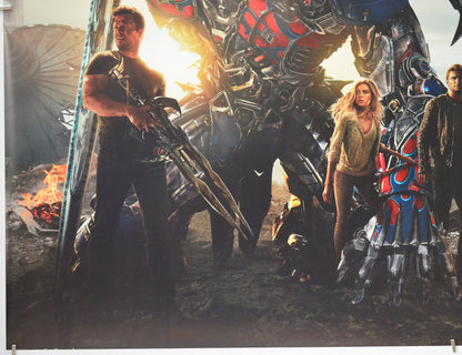 TRANSFORMERS : AGE OF EXTINCTION (Bottom Left) Cinema Quad Movie Poster 