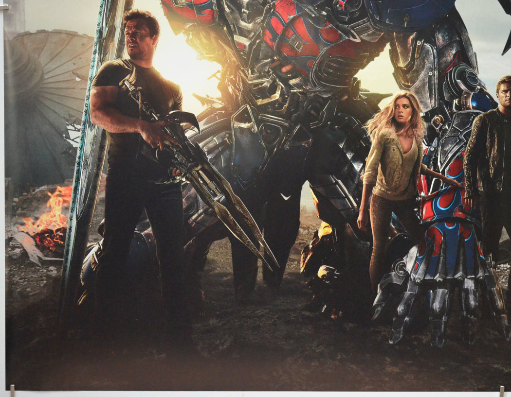 TRANSFORMERS : AGE OF EXTINCTION (Bottom Left) Cinema Quad Movie Poster 