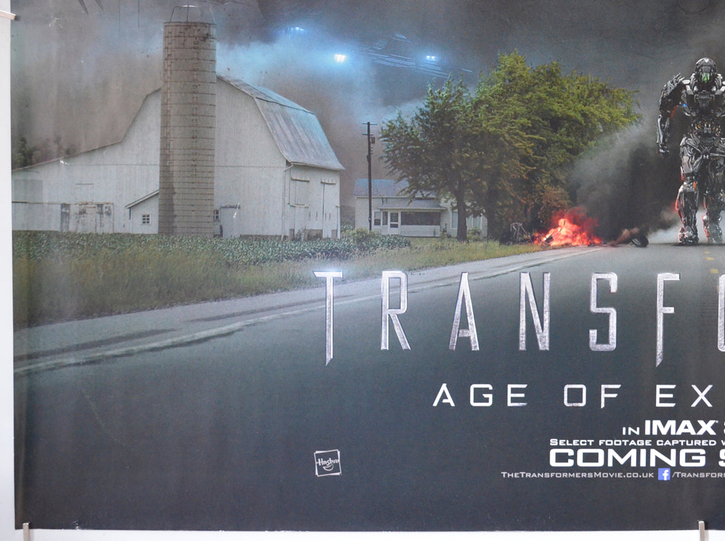 TRANSFORMERS : AGE OF EXTINCTION (Bottom Left) Cinema Quad Movie Poster 