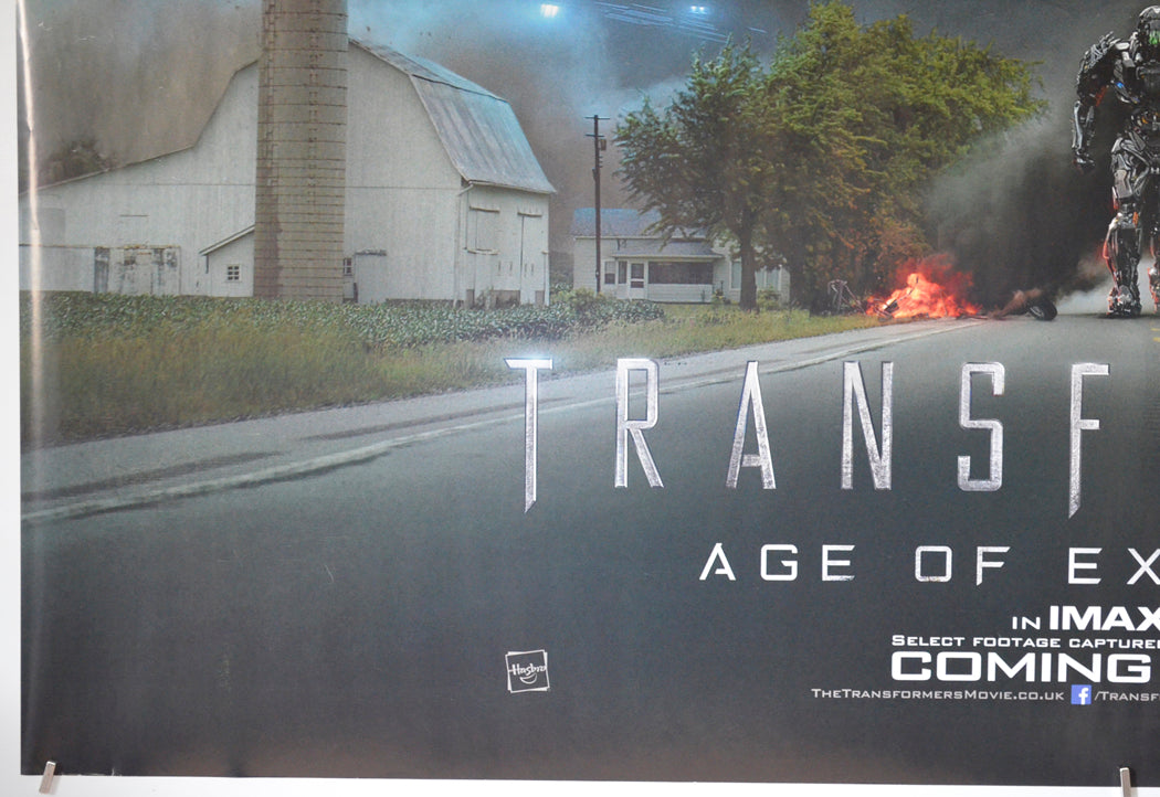 TRANSFORMERS : AGE OF EXTINCTION (Bottom Left) Cinema Quad Movie Poster 