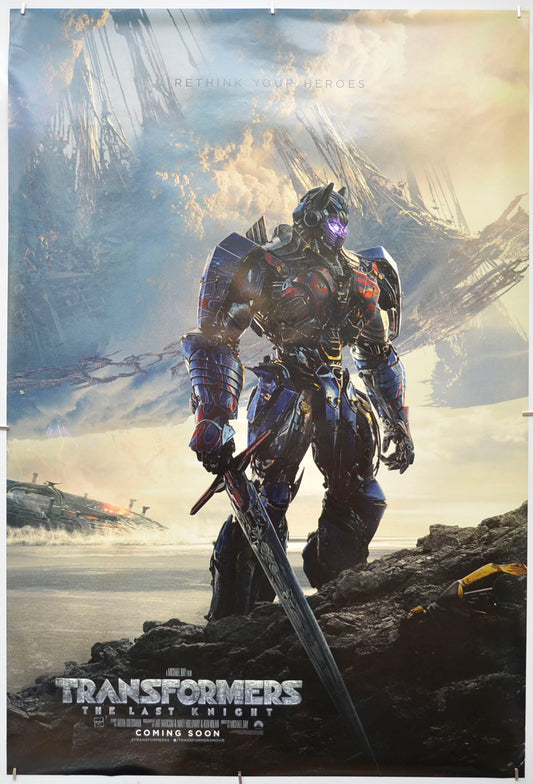 Transformers: The Last Knight (Teaser / Advance Version) Original One Sheet Poster - Film Poster - Movie Poster