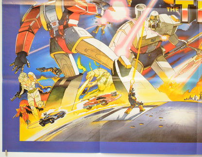 TRANSFORMERS : THE MOVIE (Bottom Left) Cinema Quad Movie Poster 