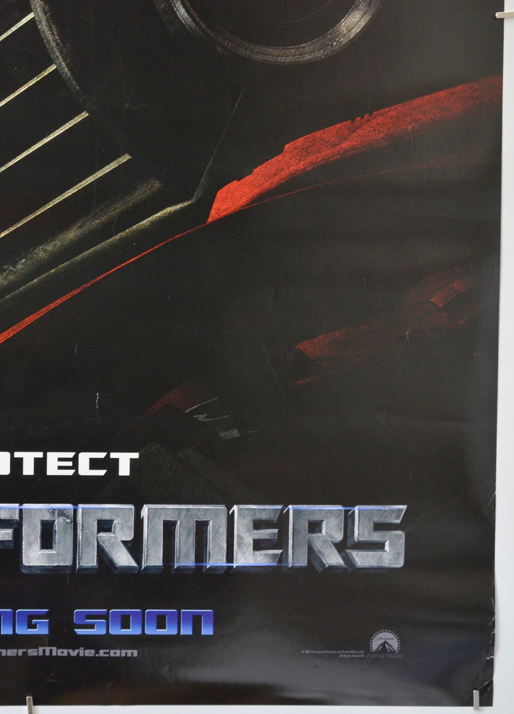 Transformers (Bottom Right) Cinema One Sheet Movie Poster 