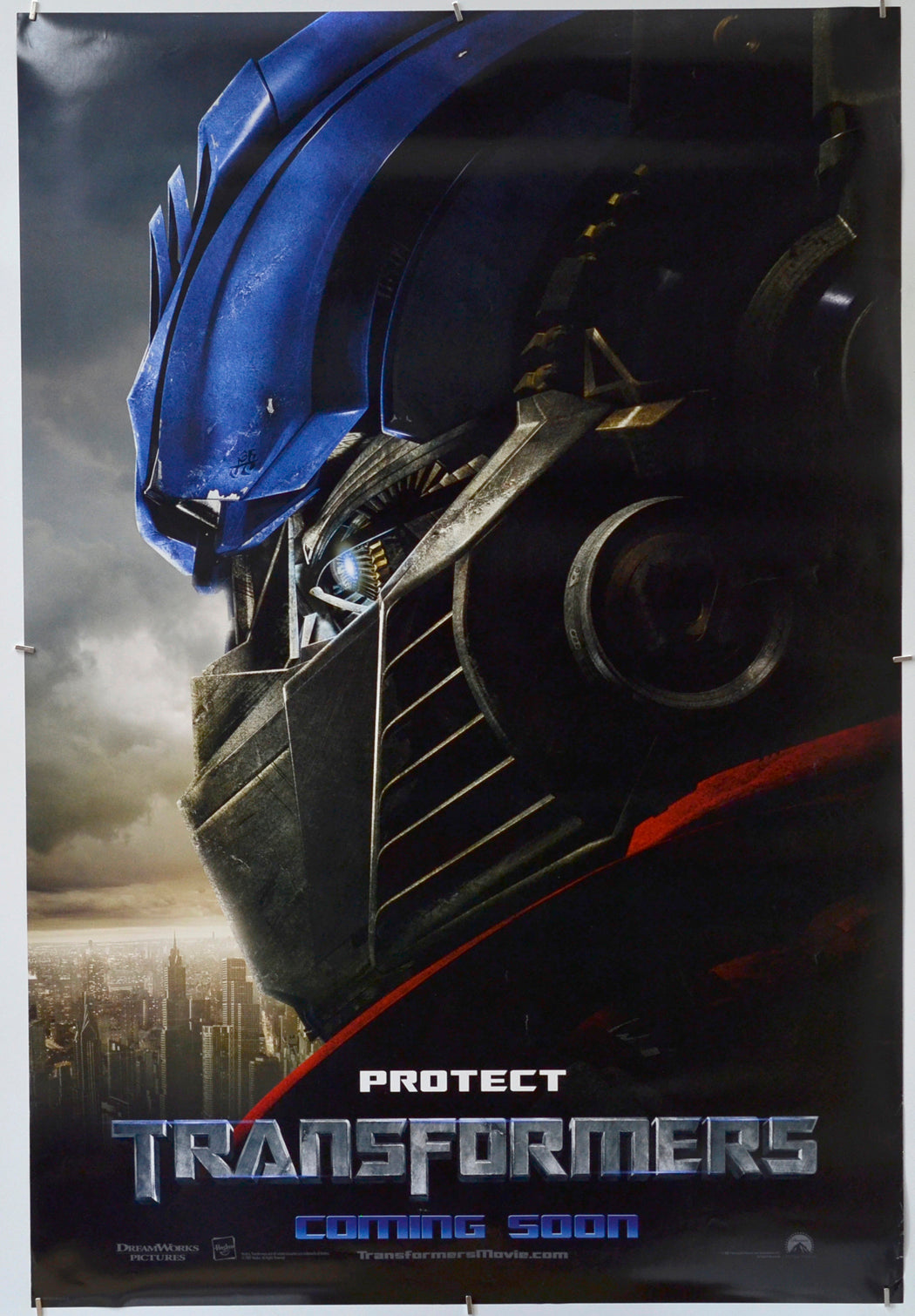 Transformers - Original One Sheet Poster - Film Poster - Movie Poster 