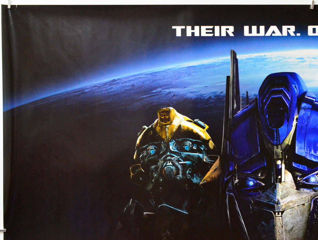 Transformers (Top Left) Cinema Quad Movie Poster 