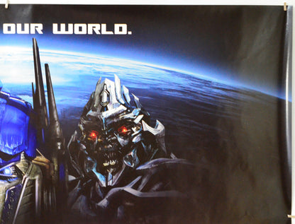 Transformers (Top Right) Cinema Quad Movie Poster 