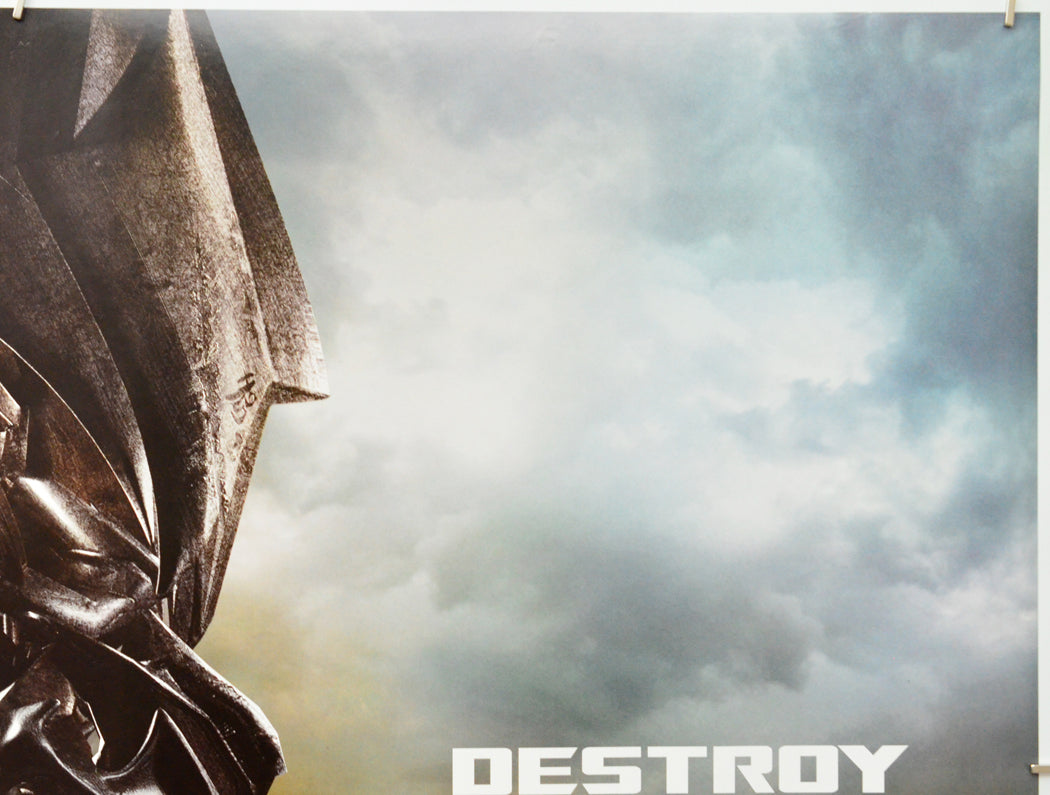 Transformers (Top Right) Cinema Quad Movie Poster 