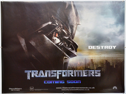 Transformers - Original Quad Poster - Film Poster - Movie Poster