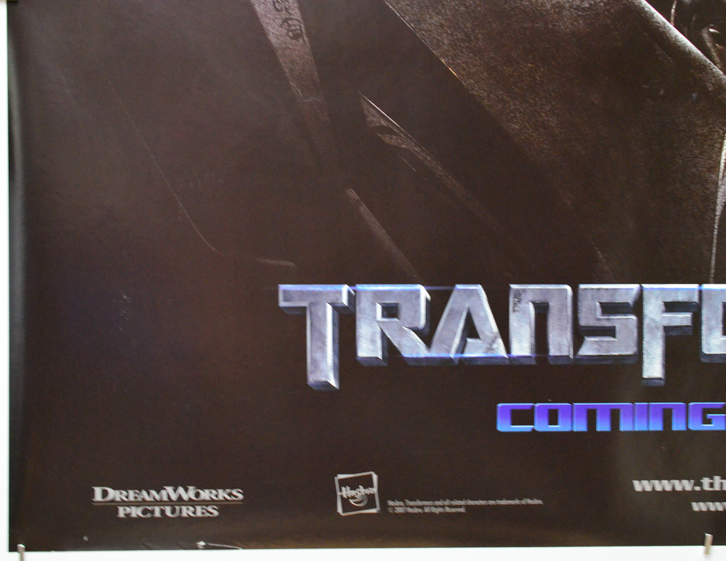 Transformers (Bottom Left) Cinema Quad Movie Poster 