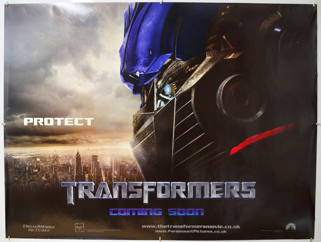 Transformers - Original Quad Poster - Film Poster - Movie Poster