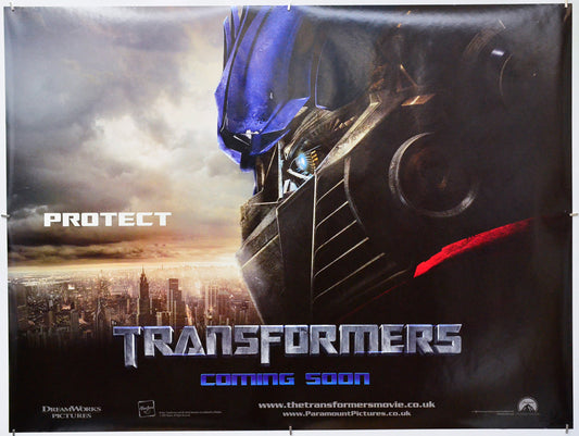 Transformers - Original Quad Poster - Film Poster - Movie Poster