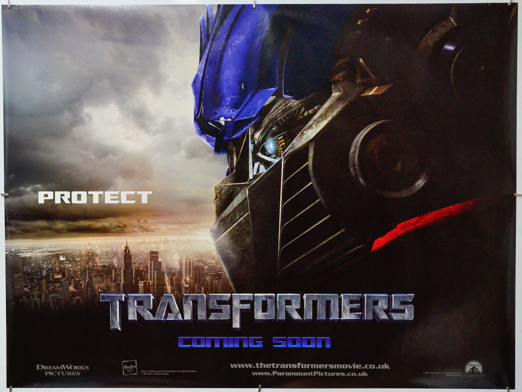 Transformers - Original Quad Poster - Film Poster - Movie Poster