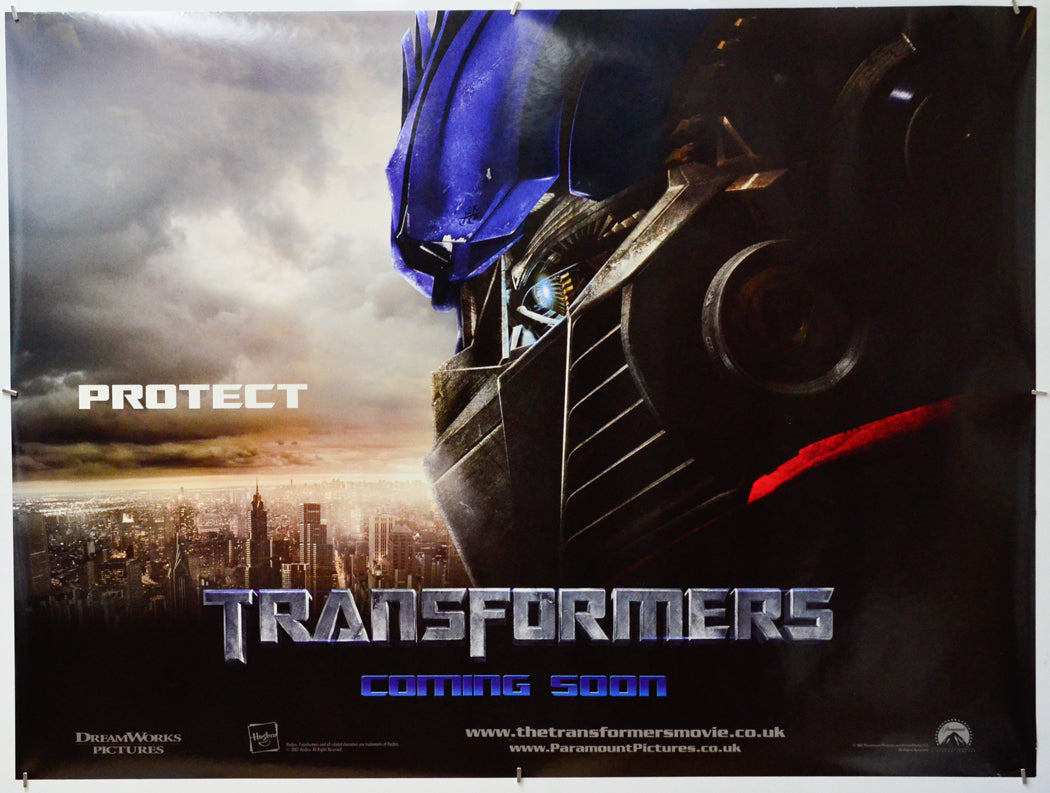 Transformers - Original Quad Poster - Film Poster - Movie Poster