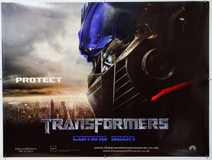 Transformers - Original Quad Poster - Film Poster - Movie Poster
