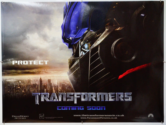 Transformers - Original Quad Poster - Film Poster - Movie Poster