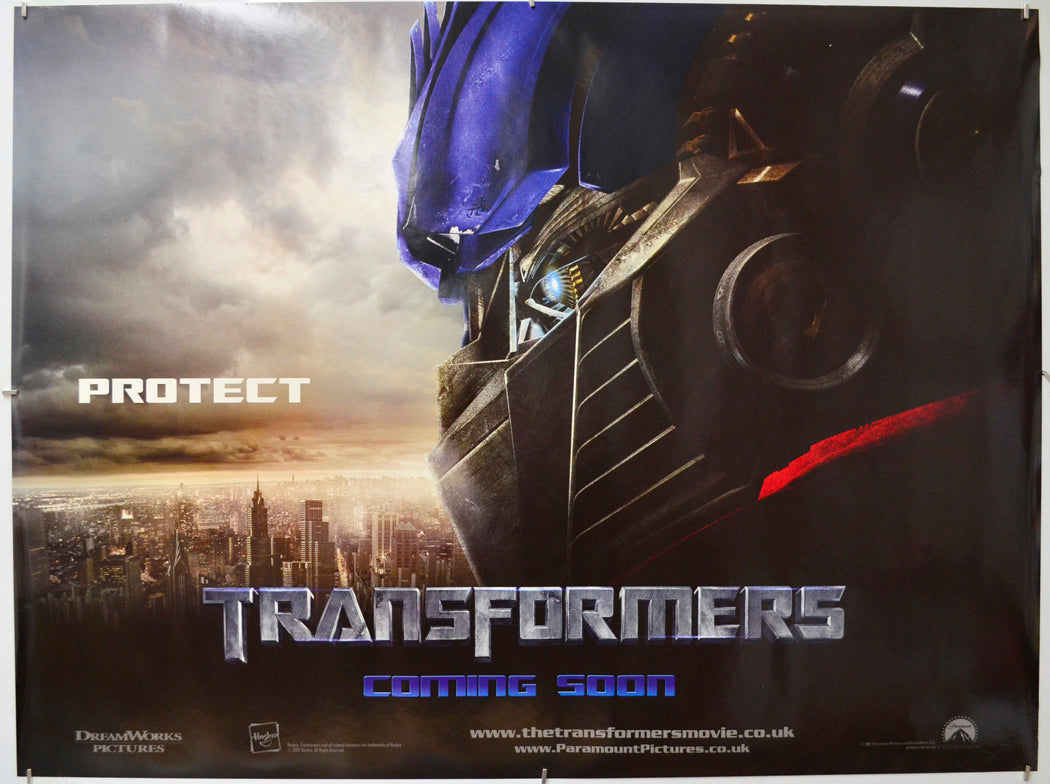 Transformers - Original Quad Poster - Film Poster - Movie Poster