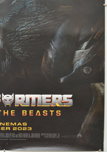 TRANSFORMERS: RISE OF THE BEASTS (Bottom Right) Cinema One Sheet Movie Poster 