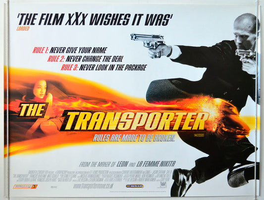 The Transporter Original British Quad Poster - Movie Poster