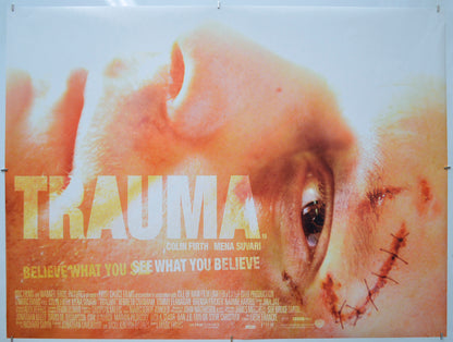 Trauma - Original Quad Poster - Film Poster - Movie Poster