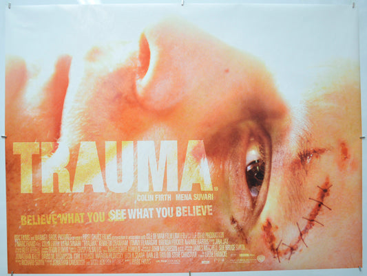 Trauma - Original Quad Poster - Film Poster - Movie Poster