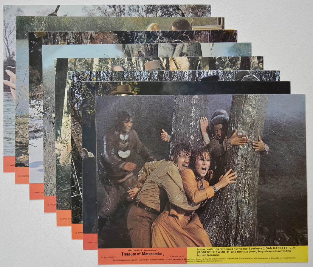 TREASURE OF MATECUMBE (Full View) Cinema Set of Colour FOH Stills / Lobby Cards  