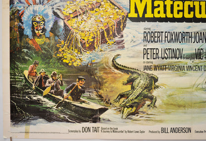 TREASURE OF MATECUMBE (Bottom Left) Cinema Quad Movie Poster 