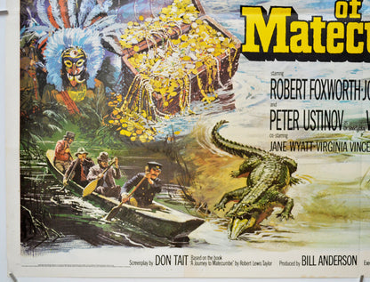 TREASURE OF MATECUMBE (Bottom Left) Cinema Quad Movie Poster 