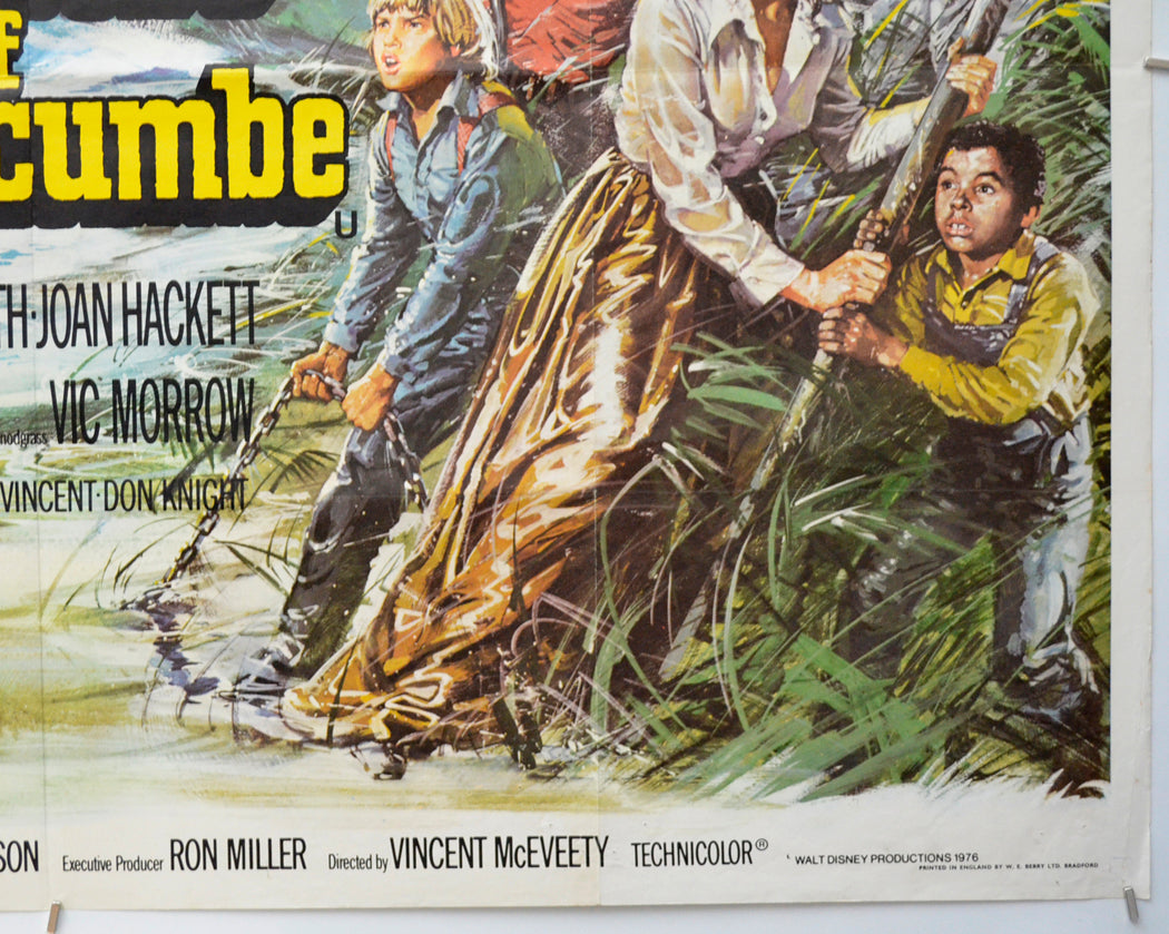 TREASURE OF MATECUMBE (Bottom Right) Cinema Quad Movie Poster 