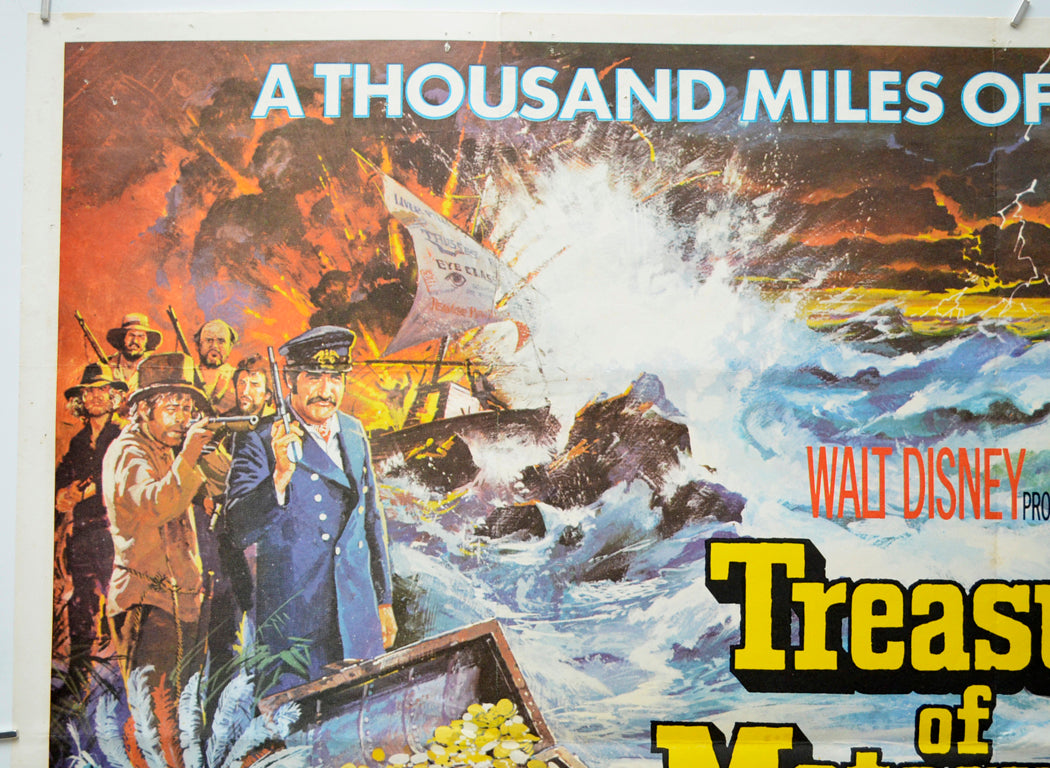 TREASURE OF MATECUMBE (Top Left) Cinema Quad Movie Poster 