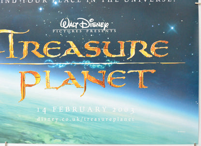 TREASURE PLANET (Bottom Right) Cinema Quad Movie Poster 