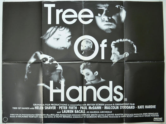 Tree Of Hands  (a.k.a. Innocent Victim)  Original Quad Poster - Film Poster - Movie Poster 