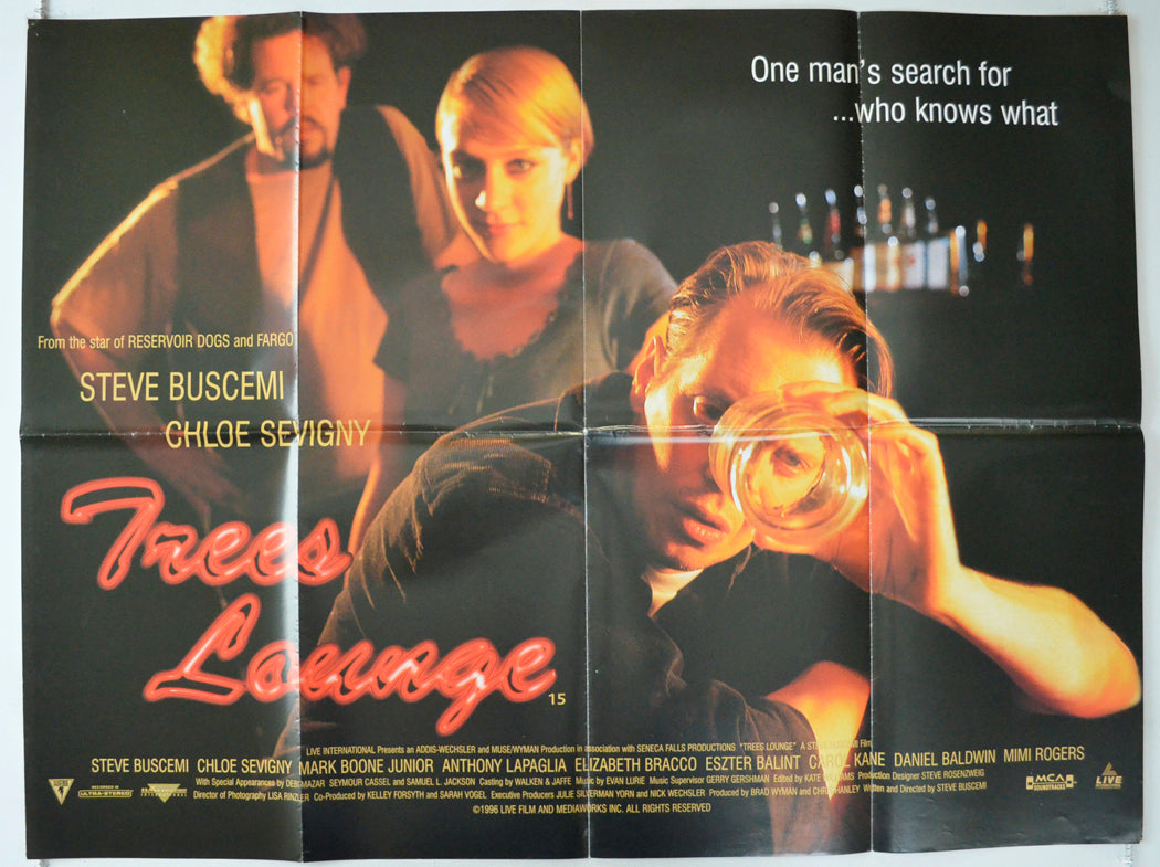 Trees Lounge Original Quad Poster - Film Poster - Movie Poster  