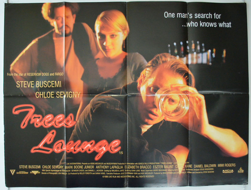 Trees Lounge Original Quad Poster - Film Poster - Movie Poster  